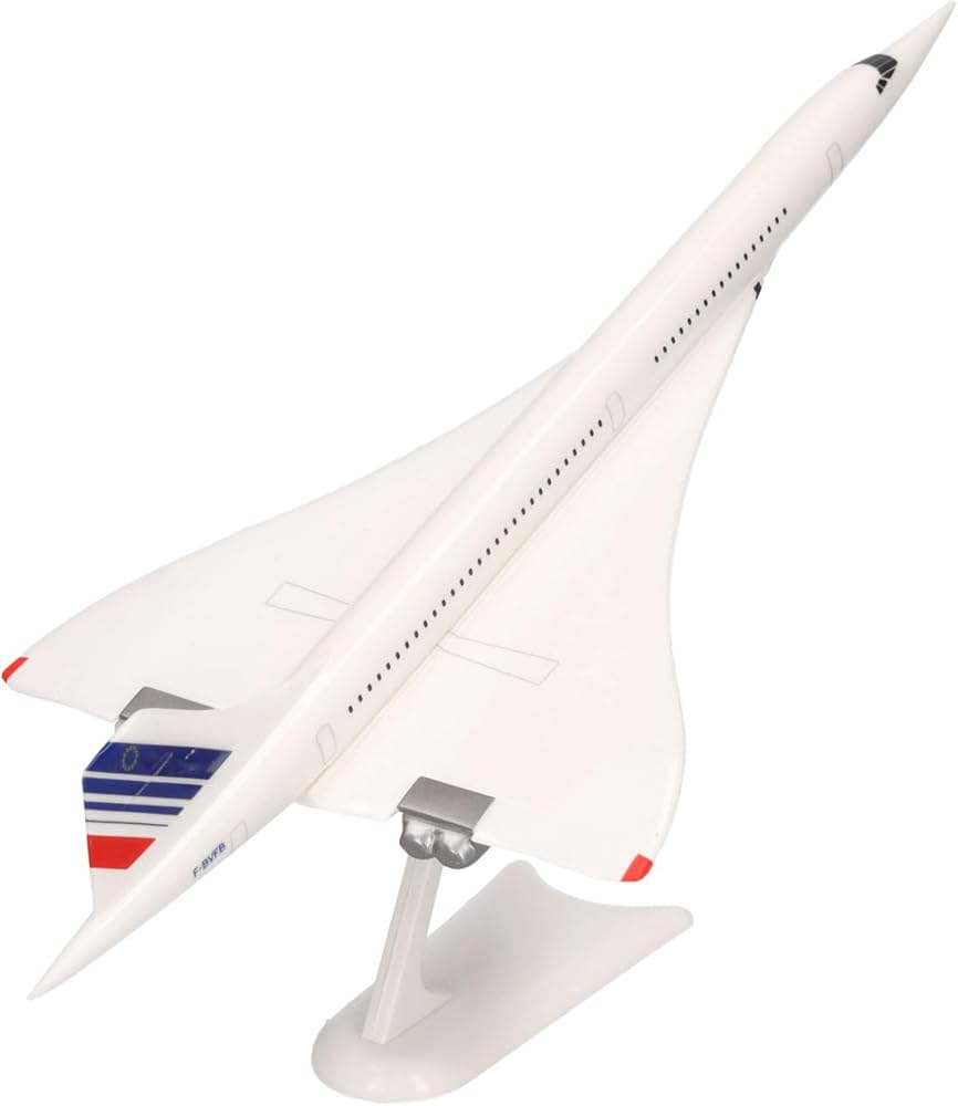 Amazon.com: Herpa Snap-fit Airplane Model Concorde Air France on