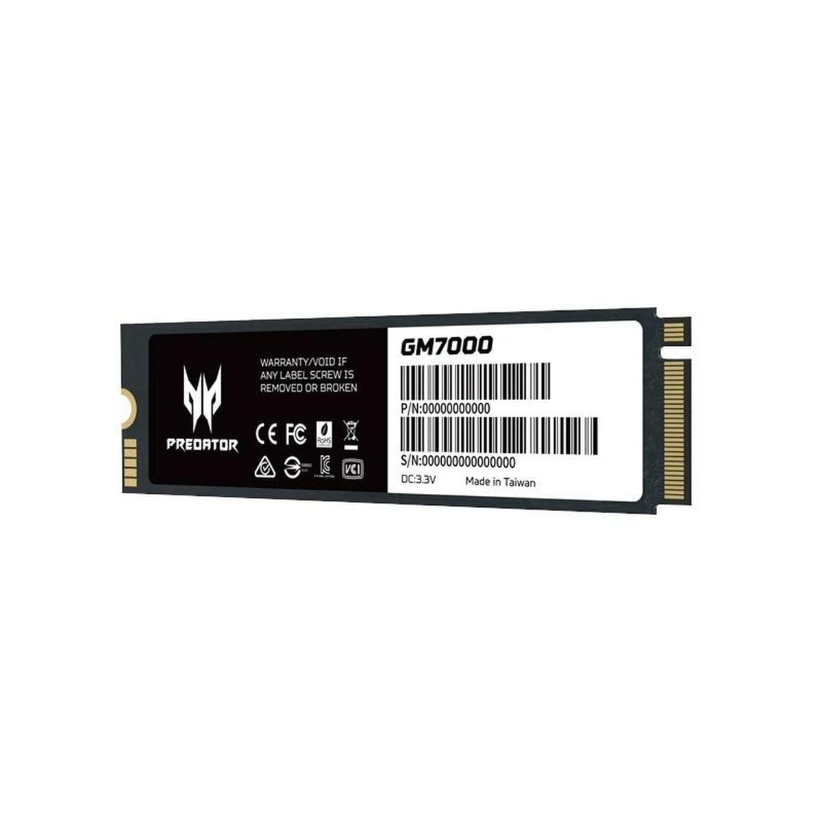 Amazon | Acer Predator SSD 2TB PCIe Gen4x4 NVMe M.2 2280 新型PS5