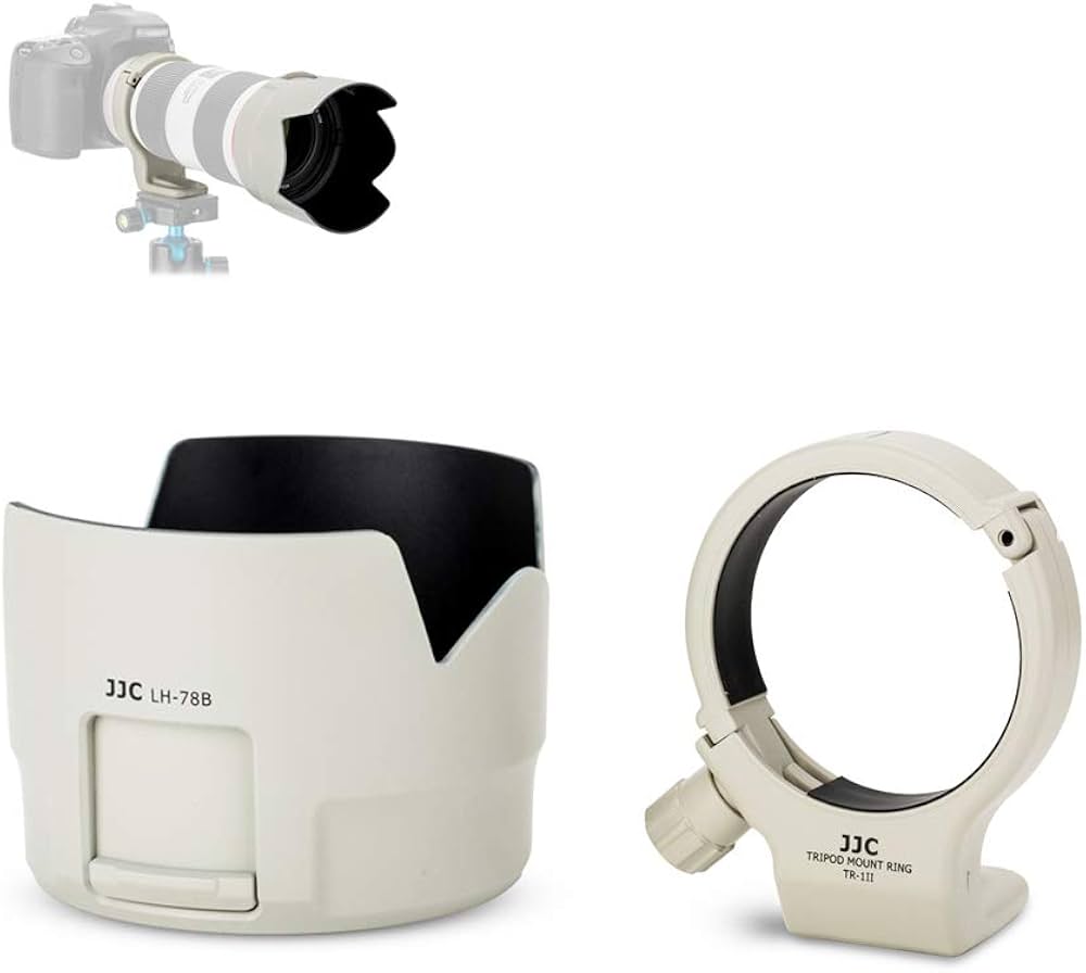 Canon EF 70-200mm F4L USM 三脚台座 レンズフード Amazon | レンズ