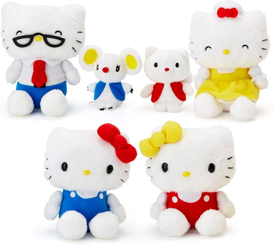 Amazon.co.jp: サンリオ(SANRIO) ハローキティ ぬいぐるみセット(HELLO