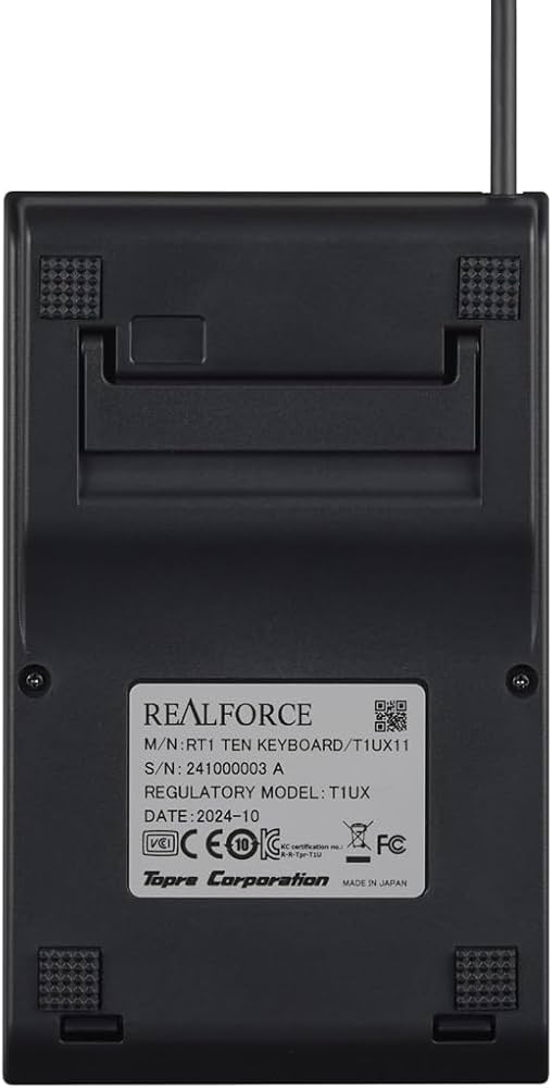 Amazon.co.jp: REALFORCE RT1 テンキーボード ブラック キー荷重 45g