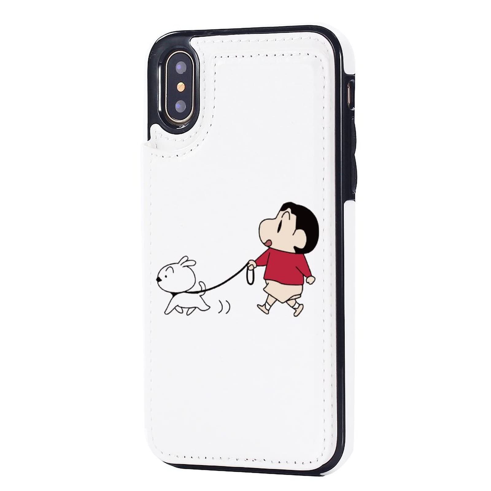 Amazon.co.jp: iPhone X ケース 手帳型 クレヨンしんちゃん iphone Xs