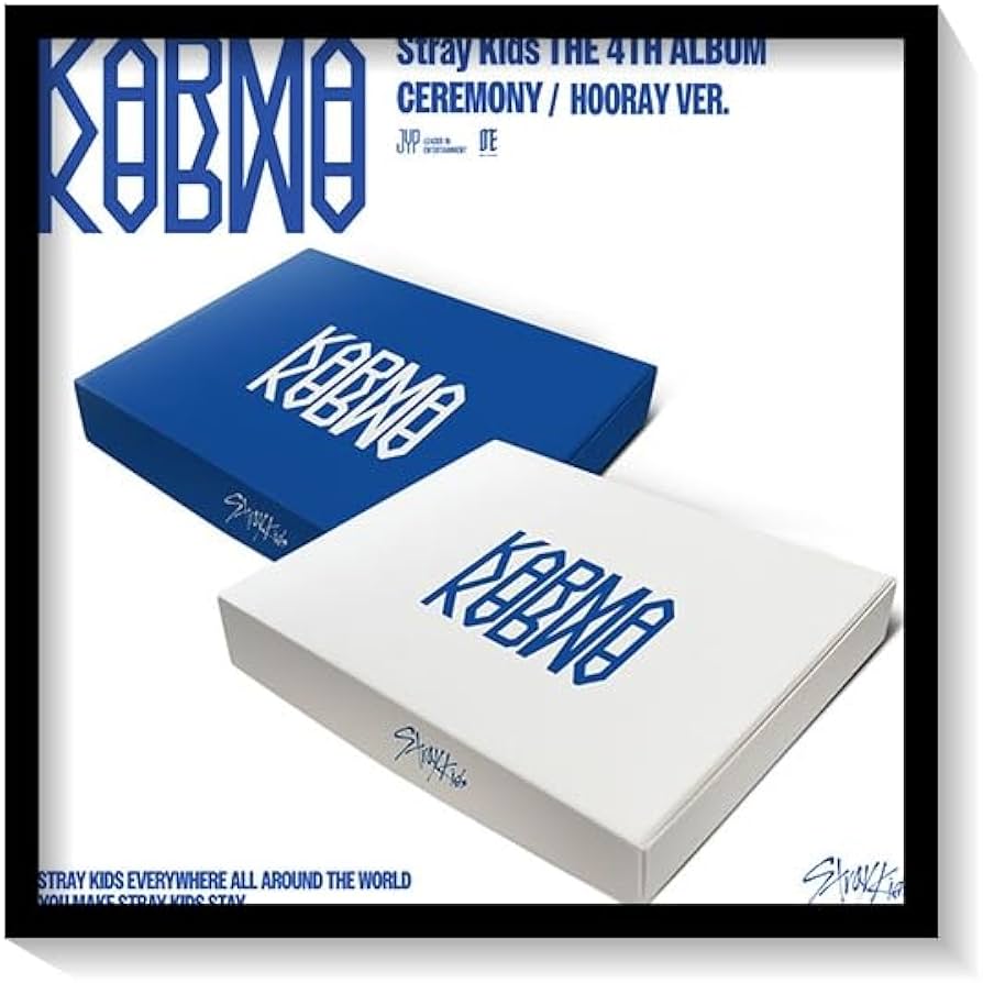 Amazon.co.jp: Stray-Kids (スキズ) - KARMA 韓国盤 (STANDARD_2種 SET