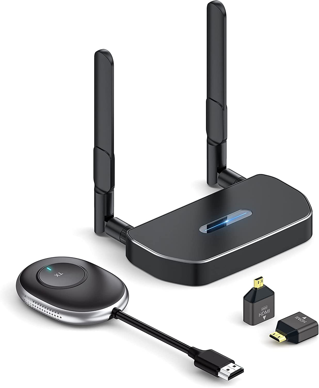 Amazon | AIMIBO ワイヤレス HDMI 送受信機 HDMI 無線 1080P対応