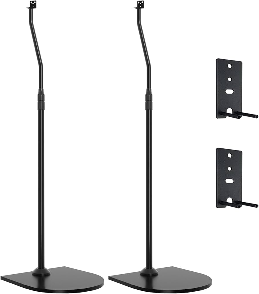 Amazon.com: Pack of 2 Adjustable Speaker Stand for Bose Floor