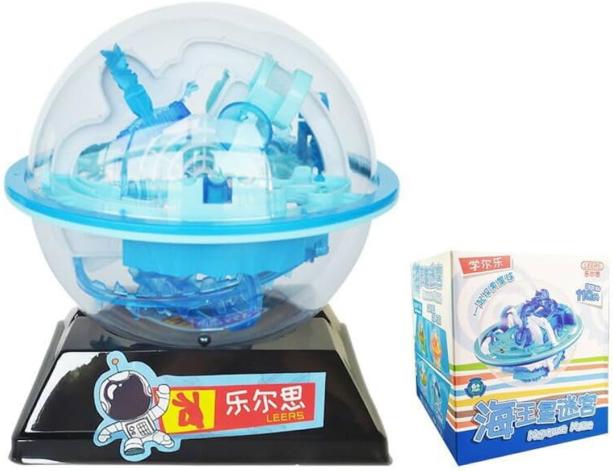 Amazon | 迷路ボール【3D立体迷路ゲーム 海王星迷宮 】知育玩具《脳