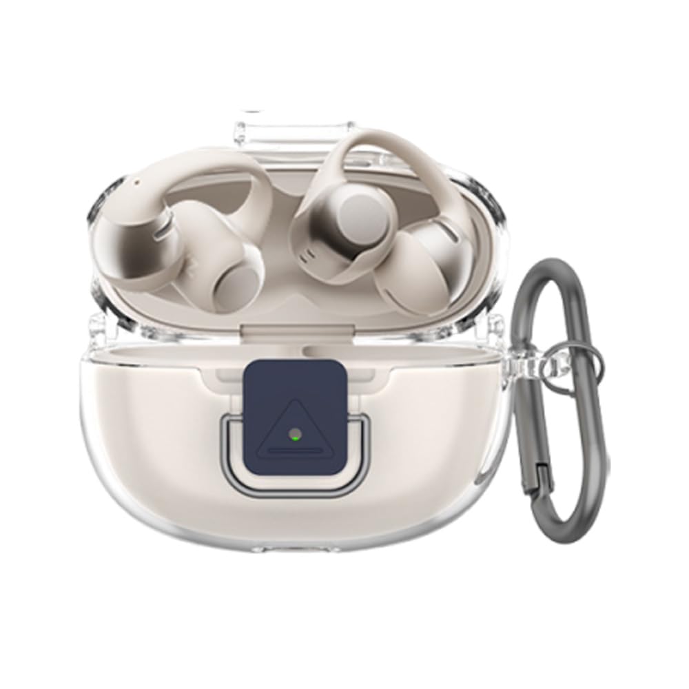 Amazon | Shokz OpenDots ONE用の ケース カバー ロック機能 透明感