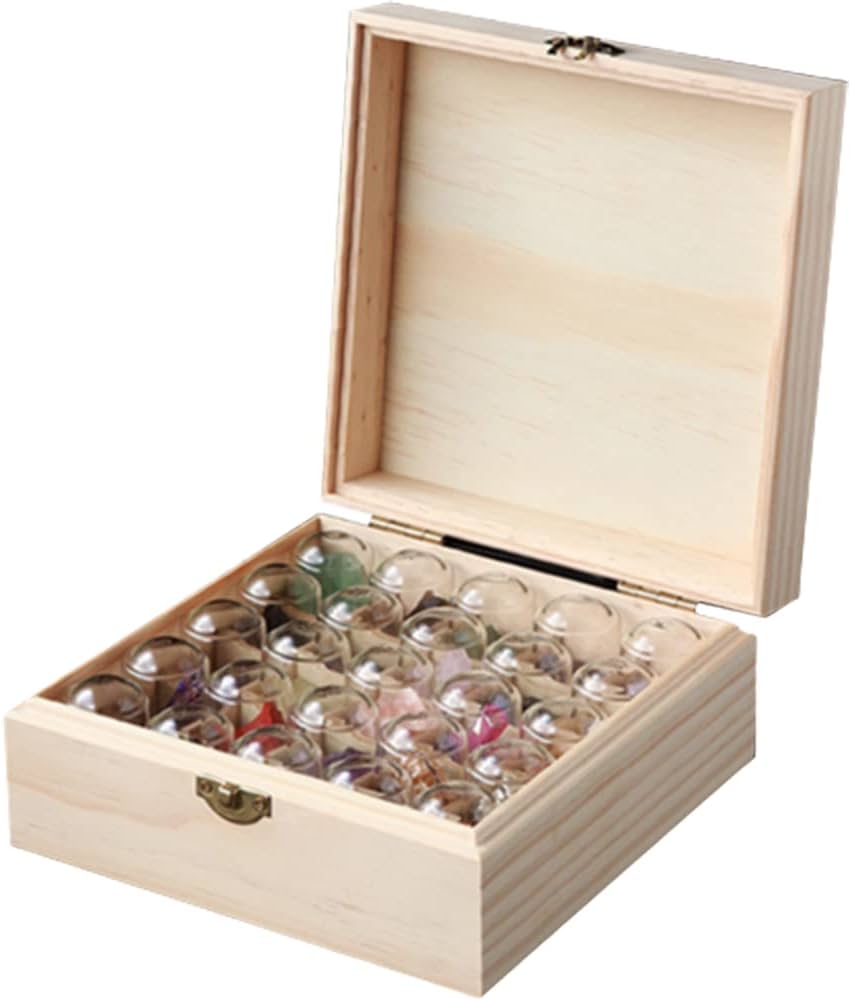 Amazon | AZNABLE 鉱物標本 セット 箱 鉱物 コレクション 岩石 化石