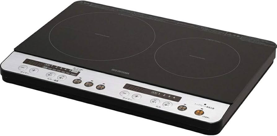 Amazon.co.jp: アイリスオーヤマ IHクッキングヒーター 2口 IHコンロ