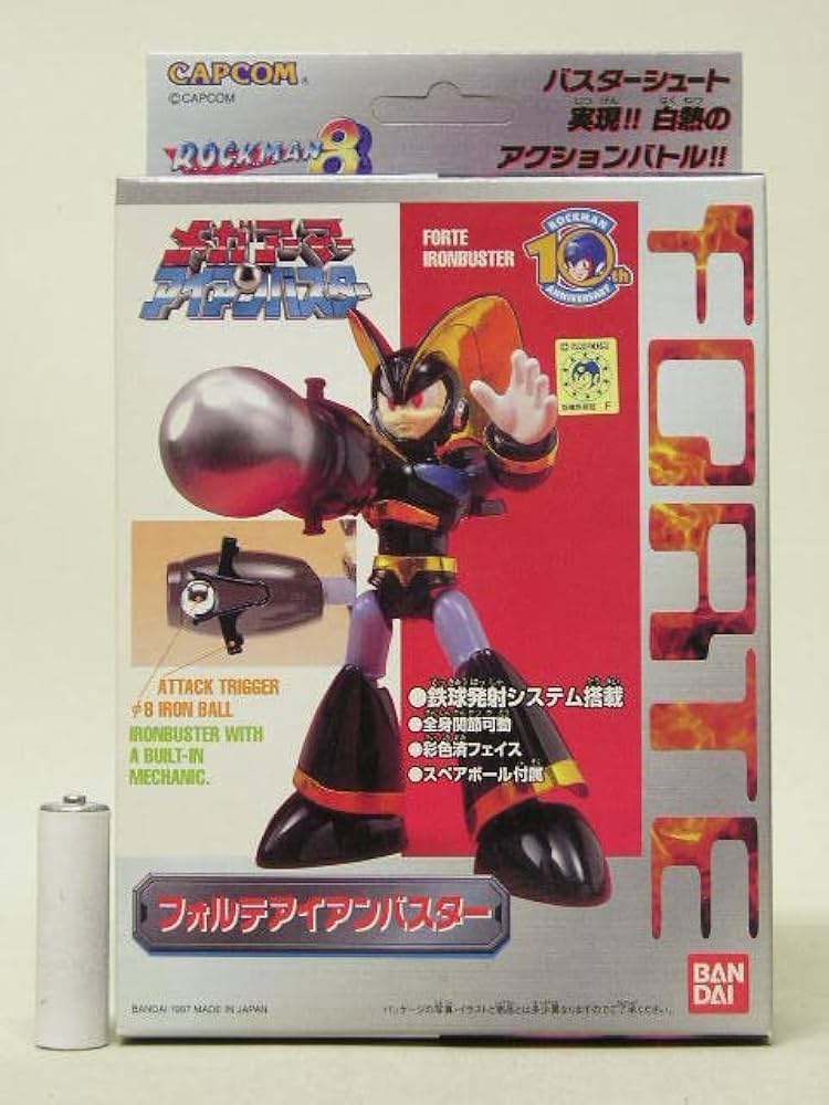 Amazon.co.jp: ロックマン8 メガアーマーアイアンバスター フォルテ