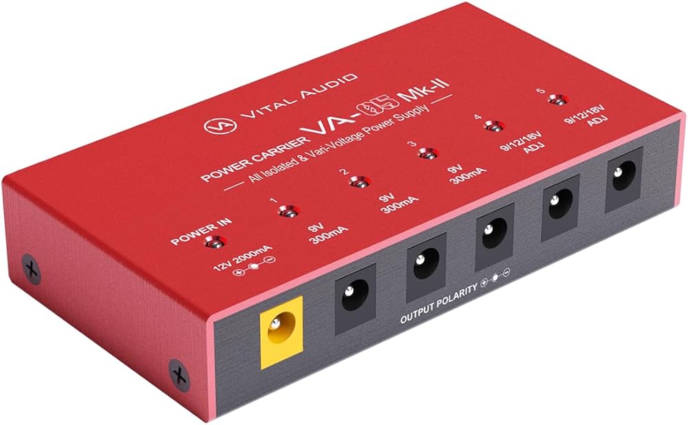 Vital Audio POWER CARRIER VA-05 MkII - 5つのポートを備えるフル