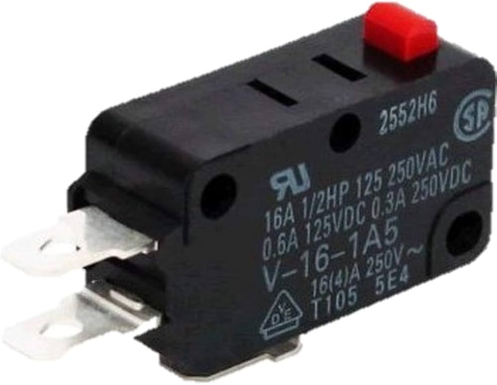 Amazon | オムロン(OMRON) V-16-1A5 形V小形基本スイッチ (ピン押