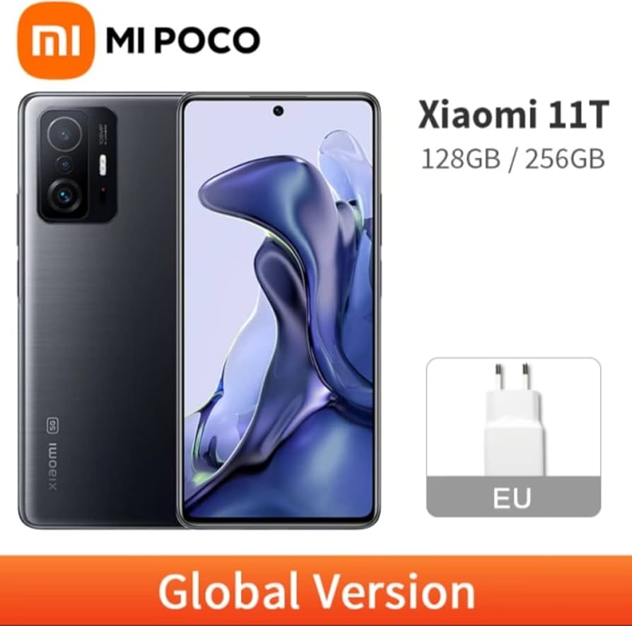Amazon.com: Xiaomi 11T 5G + 4G Volte (128GB, 8GB) 6.67” 108MP 6GB