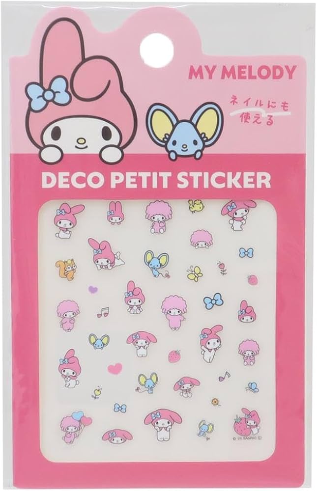 Amazon.co.jp: マイメロディ[ネイルシール]デコプチステッカーサンリオ