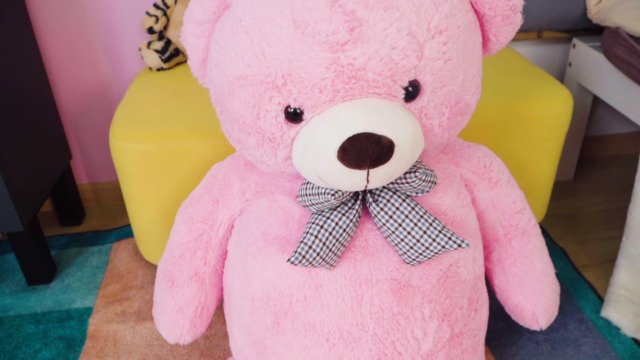 Amazon.com: IKASA Giant Teddy Bear Plush Toy Stuffed Animals (Pink