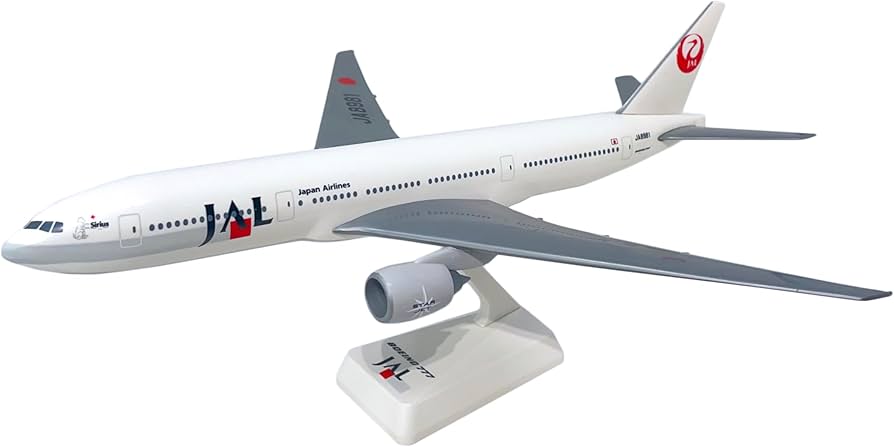 Amazon.com: Flight Miniatures Japan Airlines (89-03) 777-200 1:200