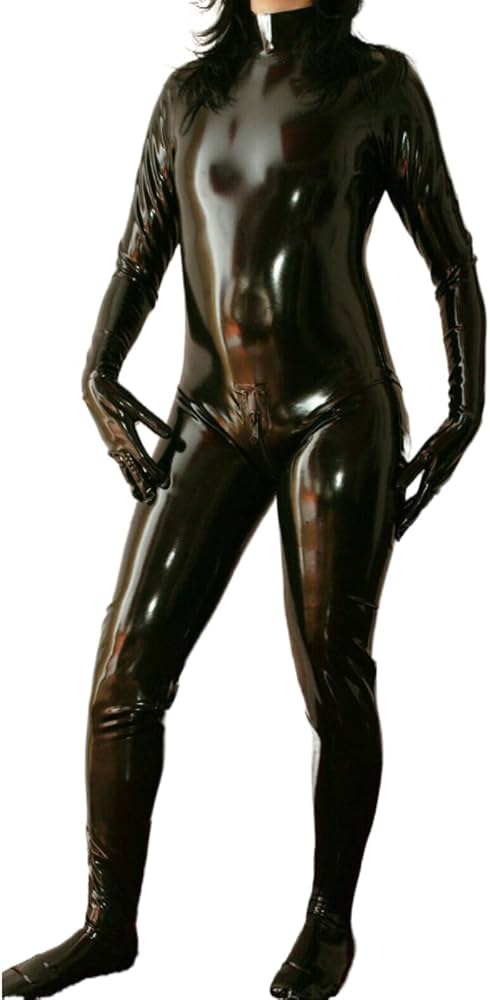 Amazon.co.jp: ラテックススーツラバーラバースーツラテックスキャット