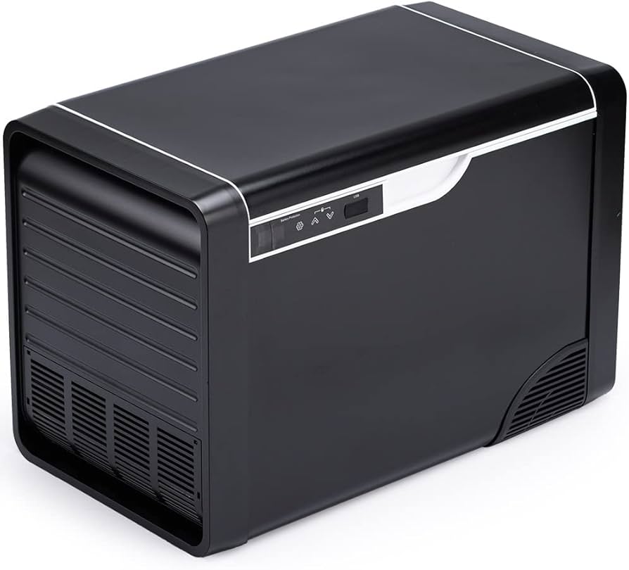 Amazon.co.jp: bamboosang 車載冷蔵庫 冷蔵庫 小型 冷凍庫：急速冷凍