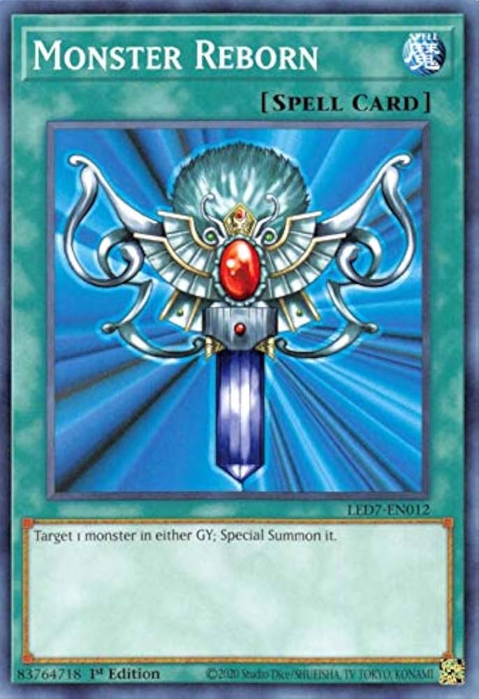 Amazon.co.jp: 遊戯王 LED7-EN012 死者蘇生 Monster Reborn (英語版