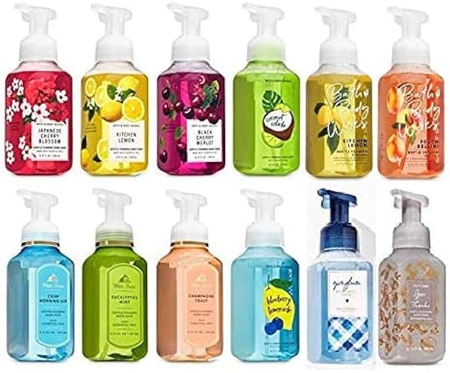 Amazon.co.jp: バスアンドボディワークス 泡のタイプのハンドソープ 6