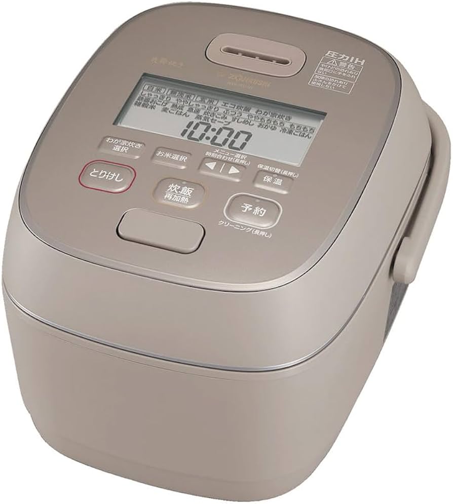 Amazon | 象印マホービン 炊飯器 5.5合 炎舞炊き グレイッシュブラウン