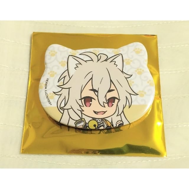 Amazon.co.jp: 刀剣乱舞 刀猫男士 とうにゃん 猫耳缶バッジ 小狐丸