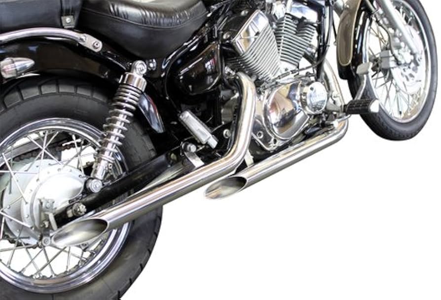 Amazon | U-CP ステンレス スラッシュカットマフラー ドラッグスター