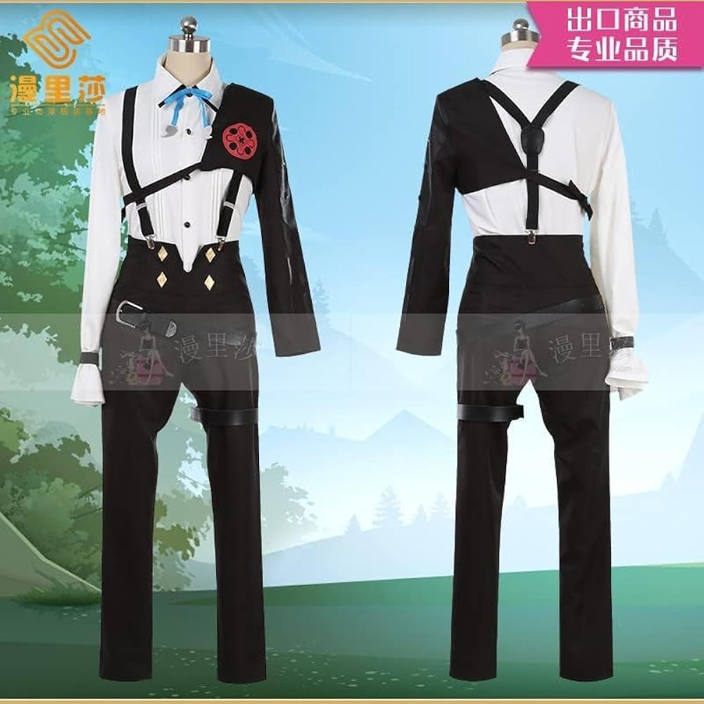 Amazon.co.jp: 刀剣乱舞 松井江 ☆コスプレ衣装 全セット 靴 ウィッグ