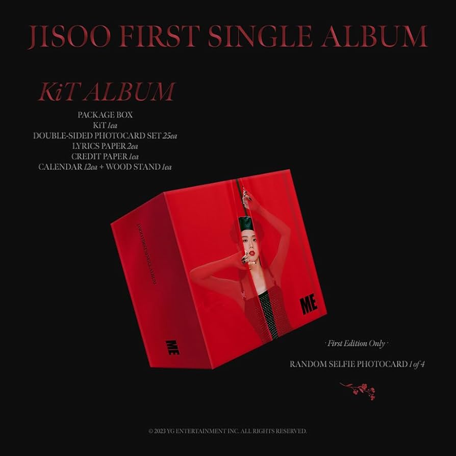 Amazon.com: JISOO BLACKPINK - JISOO FIRST SINGLE ALBUM [ME] KIT