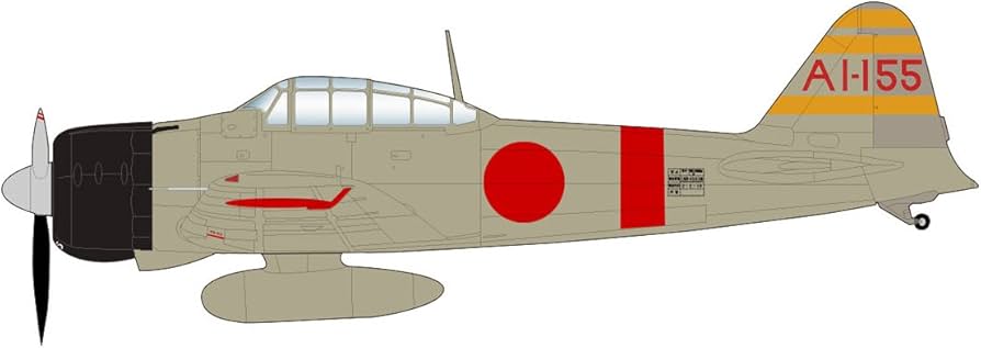 Amazon | ホビーマスター 1/48 零式艦上戦闘機二一型 赤城戦闘機隊