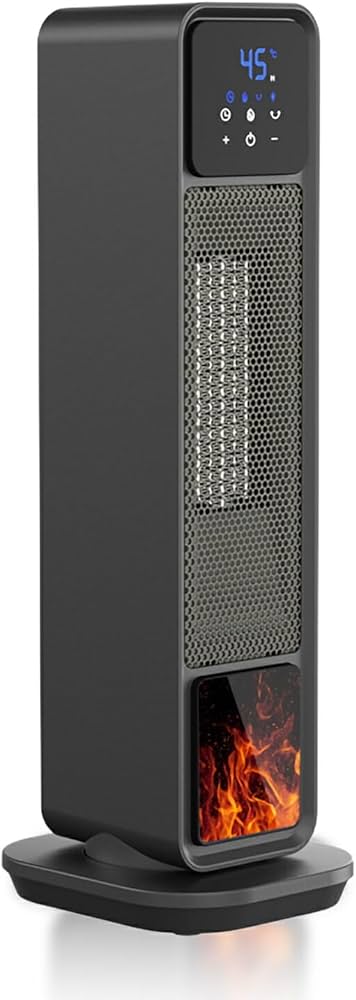 Amazon | 【2025年新型モデル】タワー型セラミックファンヒーター 冷暖