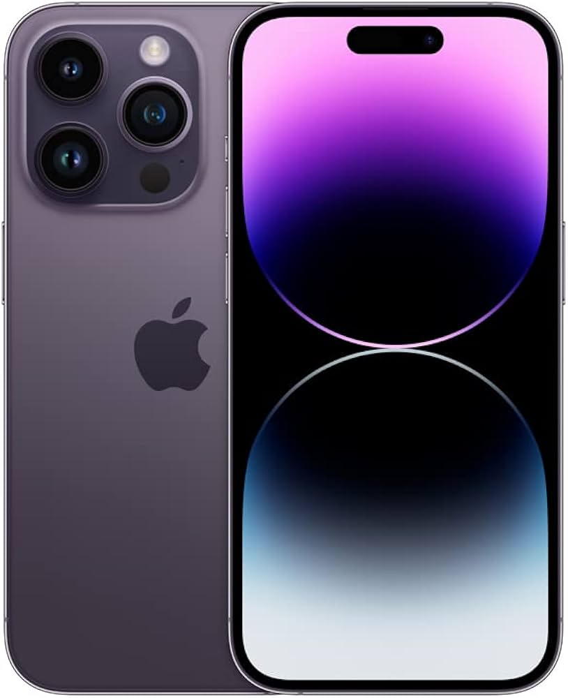 Amazon.com: Apple iPhone 14 Pro, 128GB, Deep Purple for AT&T