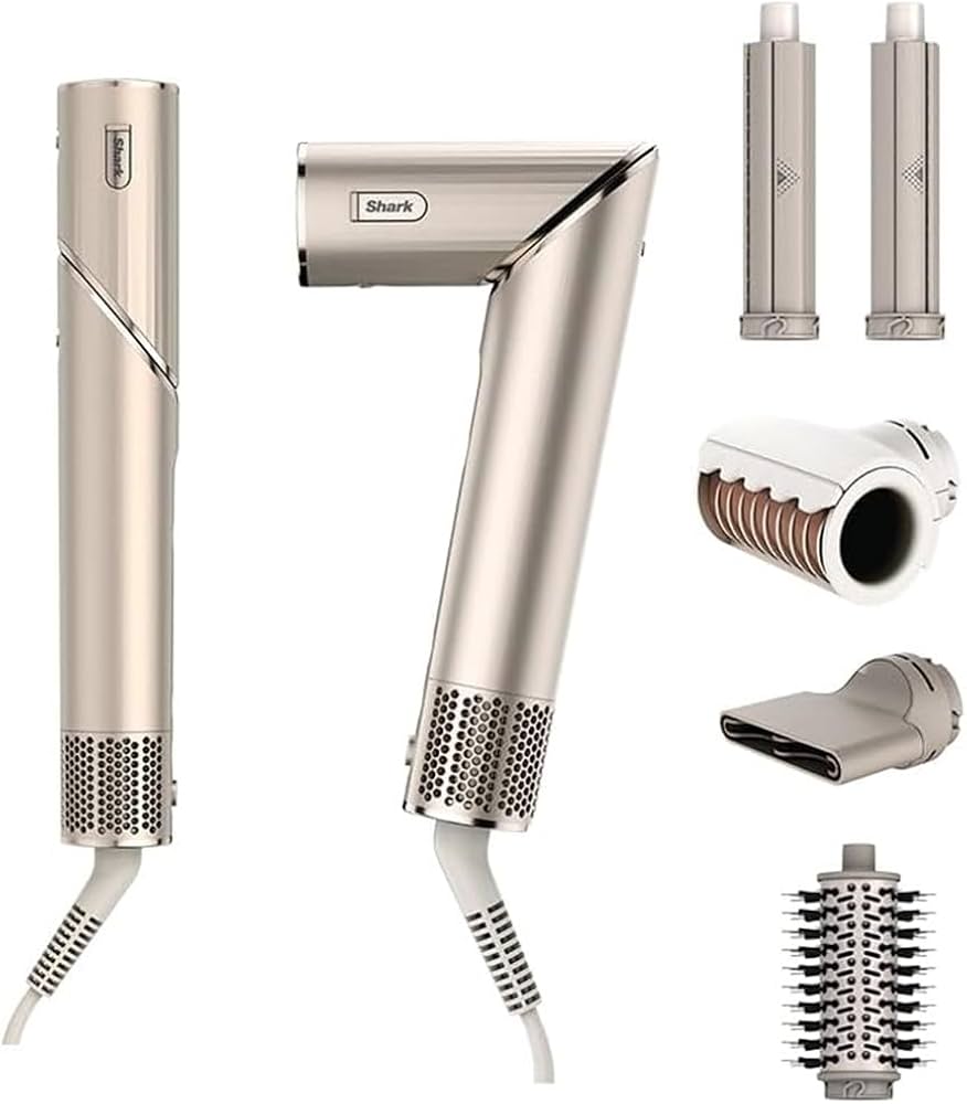 Amazon | Shark シャーク ドライヤー FlexStyle ヘアドライヤー ツヤ