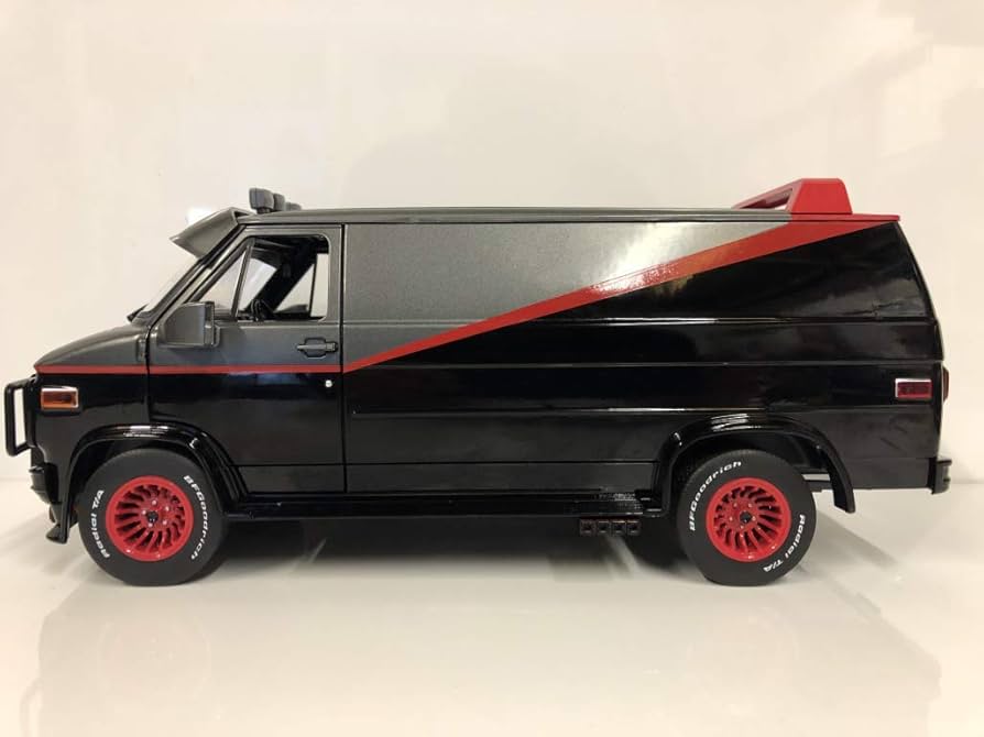 Amazon.co.jp: 1/18 グリーンライト GREENLIGHT The A TEAM 1983 GMC