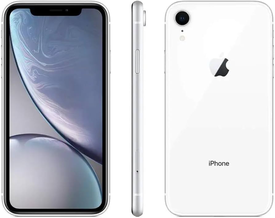 Amazon.com: Apple iPhone XR, US Version, 128GB, White - GSM