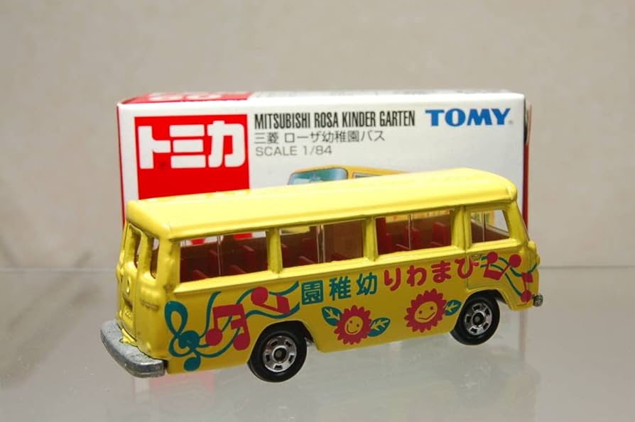 Amazon.co.jp: トミカ 絶版トミカ No.60 三菱 ローザ幼稚園バス : おもちゃ