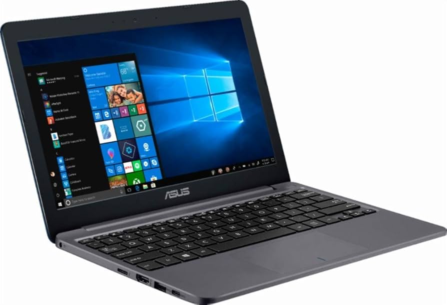 Amazon.com: מחשב נייד Asus Vivobook E203MA דק וקל משקל 11.6 אינץ
