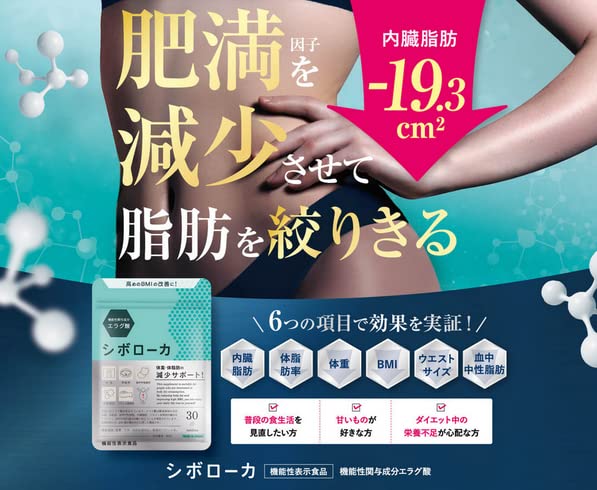 Amazon.co.jp: シボローカ サプリ 30粒入り : ドラッグストア