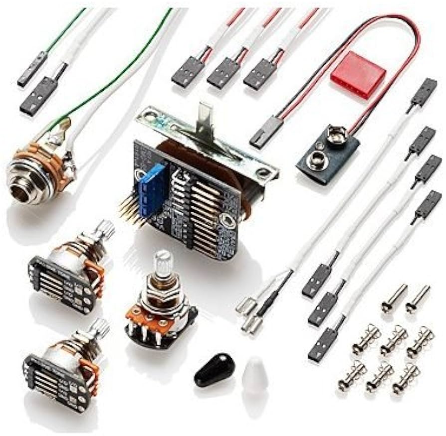 Amazon | EMG SA SET RED アクティブ シングルコイル ピックアップ