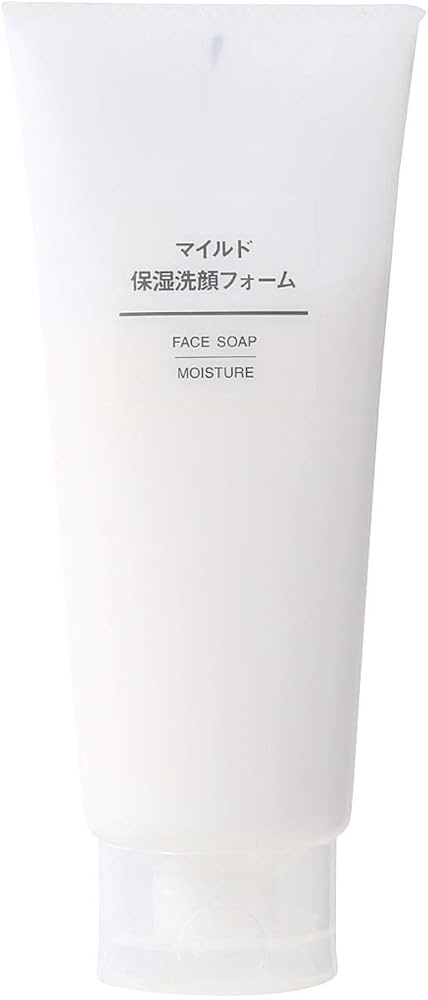 Amazon | マイルド保湿洗顔フォーム(大容量) 200g | 無印良品 | 洗顔