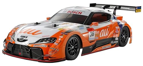 タミヤ 1/10 電動RCカーシリーズ No.703 au TOM'S GR Supra (TT-02