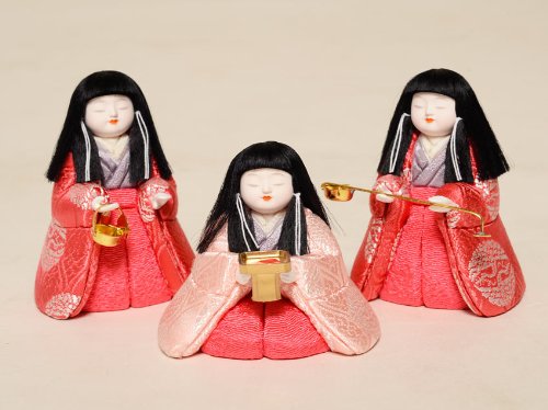 Amazon | 【雛人形】 五人飾：春和雛：柿沼東光作【ひな人形】【木目込