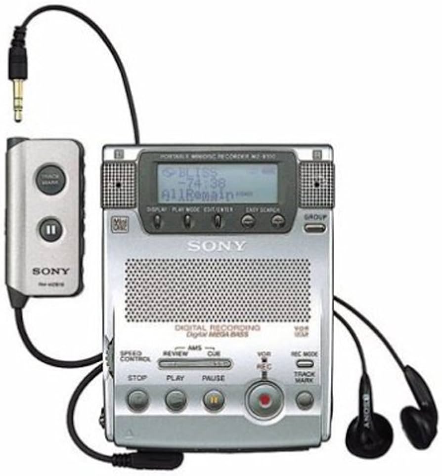 Amazon | SONY MZ-B100 JEW ポータブルMDレコーダー | Sony