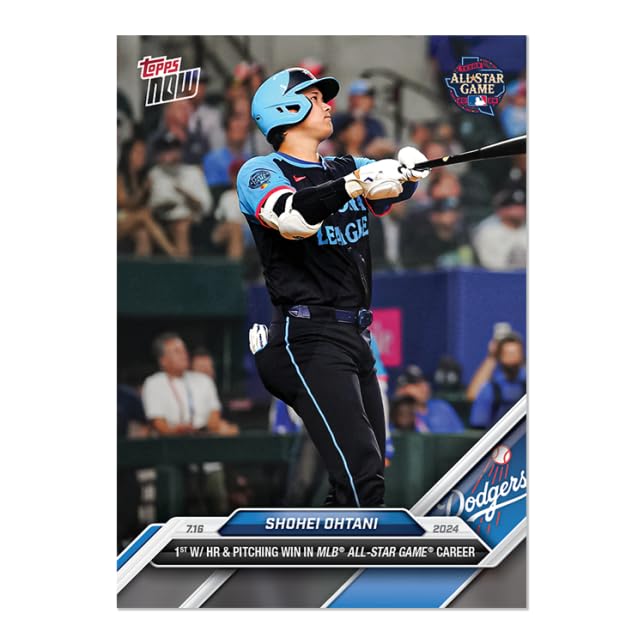 Amazon.co.jp: Topps 437 大谷翔平がオールスターゲームでホームランを