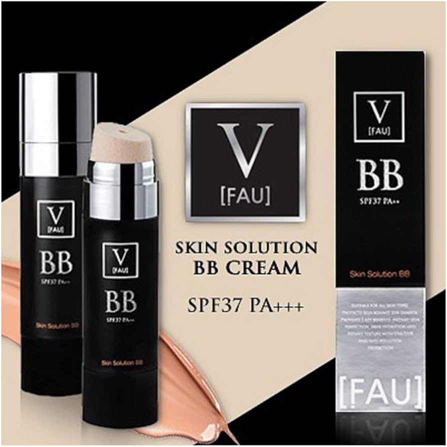 Amazon.co.jp: FAU スキンソリューション BB 光沢肌BBクリーム 高