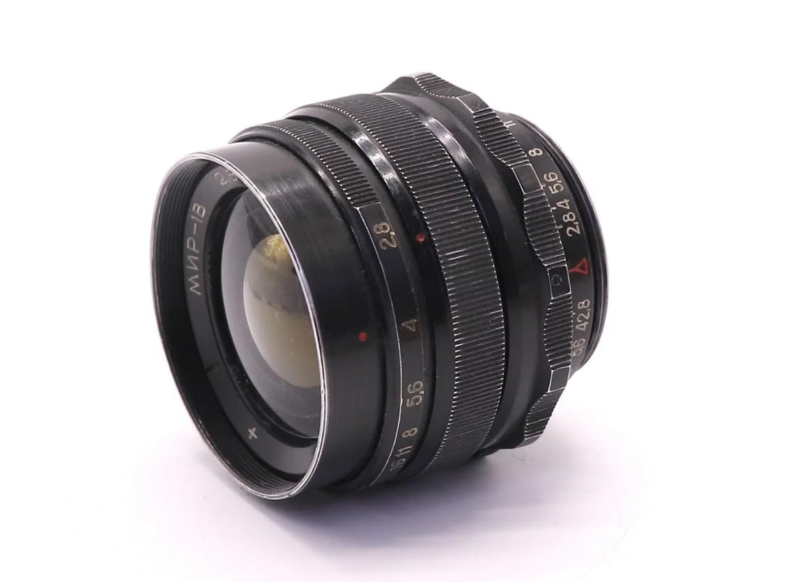 Amazon | Russian Lens MIR-1B, 1V 37mm/f2.8 Black M42 Mount, USSR