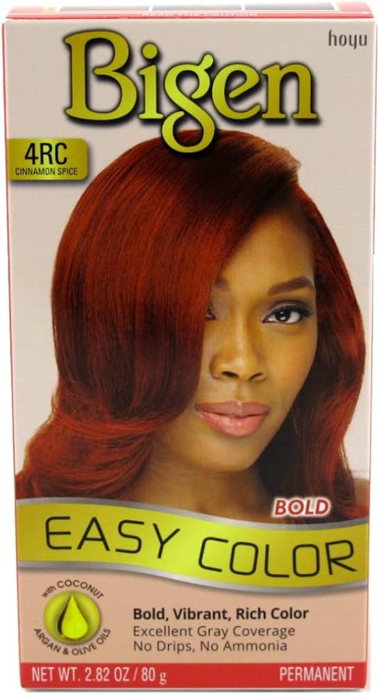 Amazon.com : Bigen Easy Color #4rc Cinnamon Spice Kit, 1 Ea