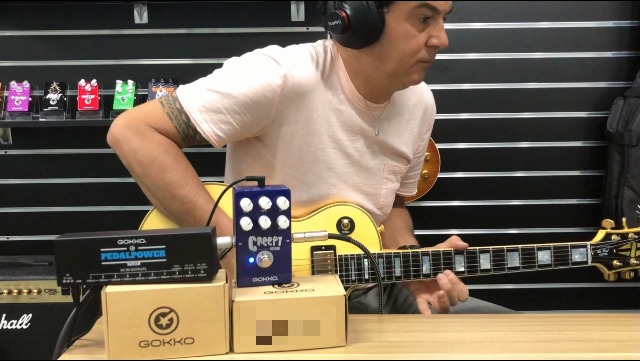 Amazon | GOKKO 多機能リバーブ ペダル ギターエフェクター GK-26