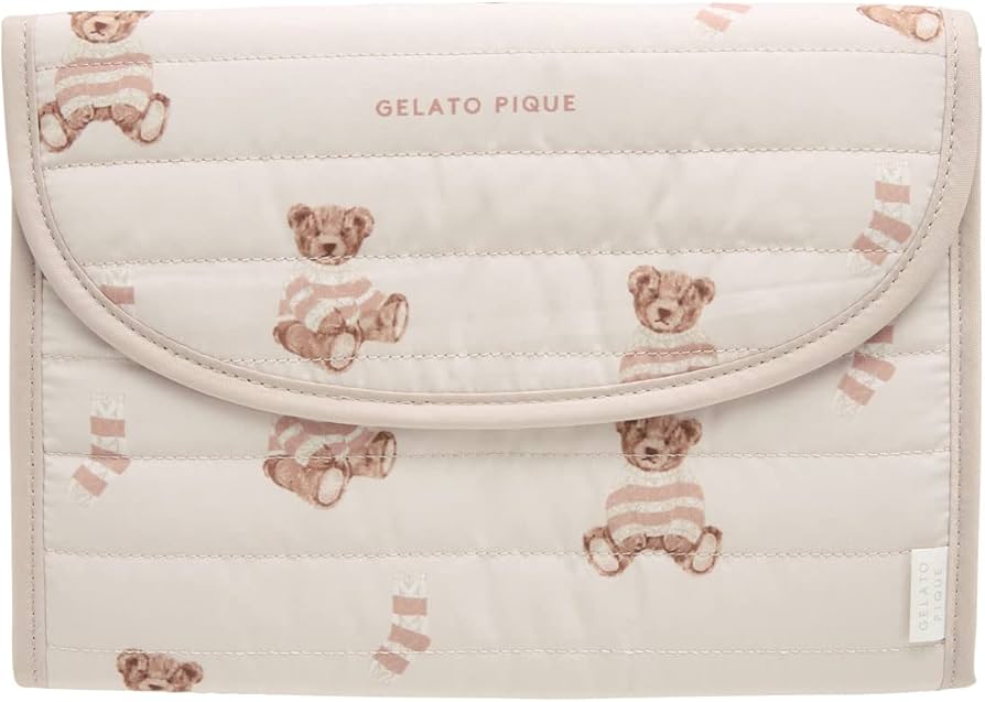 Amazon.co.jp: ジェラートピケ gelato pique ボーダーベア柄母子手帳