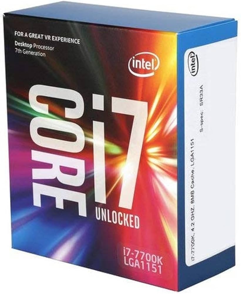Amazon.com: Intel Core i7-7700K 4.2GHz 8MBNew Retail